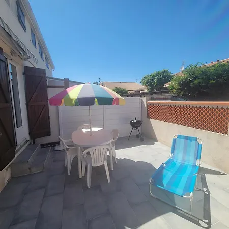 Maison T2 4 Couchages, Terrasse Cloturee, Sun Village Avec Piscine Commune, 300m De La A Lrsunr6 Vila Portiragnes