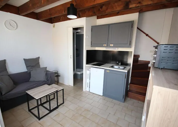Villa Maison T2 4 Couchages, Terrasse Cloturee, Sun Village Avec Piscine Commune, 300m De La A Lrsunr6 *